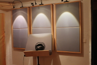 Hrbuch produzieren, ein akustisch trockener Aufnahmeraum sorgt fr hohe Qualitt